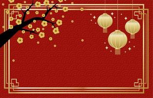 fond de nouvel an chinois