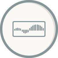 icône de vecteur d'ondes sonores