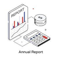 branché annuel rapport vecteur