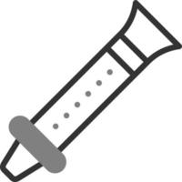 icône de vecteur de flûte