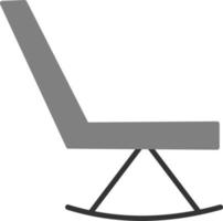 icône de vecteur de fauteuil à bascule