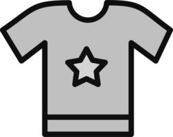 icône de vecteur de t-shirt