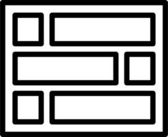 icône de vecteur de tableau de bord