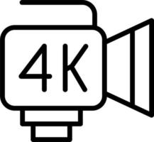 4k vecteur icône