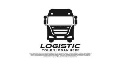 la logistique logo conception Créatif concept prime vecteur partie 6