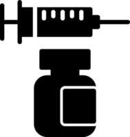 icône de vecteur de vaccin