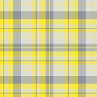 sans couture modèle dans brillant Jaune et gris couleurs pour plaid, tissu, textile, vêtements, nappe de table et autre choses. vecteur image.