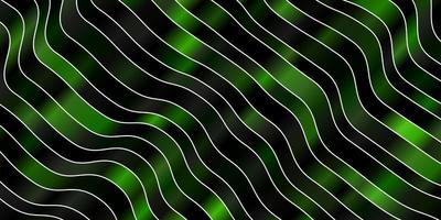 modèle vectoriel vert foncé avec des lignes ironiques.