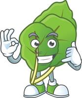 content chou vert légumes verts dessin animé personnage vecteur