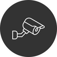 icône de vecteur de vidéosurveillance