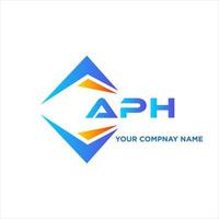 aph abstrait La technologie logo conception sur blanc Contexte. aph Créatif initiales lettre logo concept. vecteur