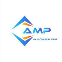ampli abstrait La technologie logo conception sur blanc Contexte. ampli Créatif initiales lettre logo concept. vecteur