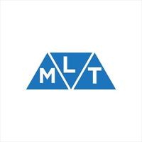 lmt abstrait initiale logo conception sur blanc Contexte. lmt Créatif initiales lettre logo concept. vecteur