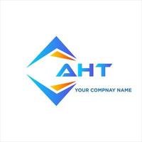 aht abstrait La technologie logo conception sur blanc Contexte. aht Créatif initiales lettre logo concept. vecteur