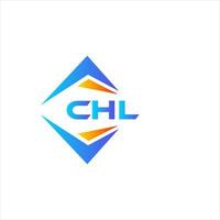 chl abstrait La technologie logo conception sur blanc Contexte. chl Créatif initiales lettre logo concept. vecteur