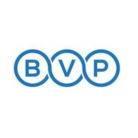 bvp lettre logo conception sur blanc Contexte. bvp Créatif initiales lettre logo concept. bvp lettre conception. vecteur