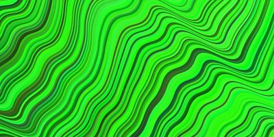 disposition de vecteur vert clair avec des lignes pliées.