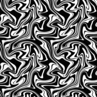 modèle vectorielle continue avec des tissages psychédéliques groovy. abstrait tisse un motif vectoriel continu. fond hippie avec vagues, texture groovy psychédélique.