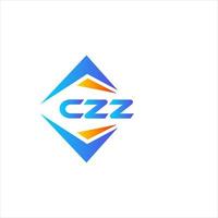 czz abstrait La technologie logo conception sur blanc Contexte. czz Créatif initiales lettre logo concept. vecteur