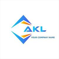 akl abstrait La technologie logo conception sur blanc Contexte. akl Créatif initiales lettre logo concept. vecteur