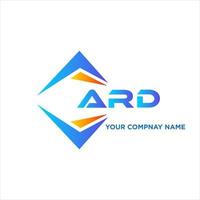 ard abstrait La technologie logo conception sur blanc Contexte. ard Créatif initiales lettre logo concept. vecteur