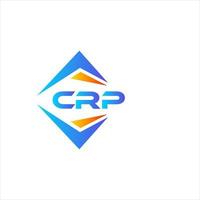 CRP abstrait La technologie logo conception sur blanc Contexte. CRP Créatif initiales lettre logo concept. vecteur