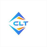 clt abstrait La technologie logo conception sur blanc Contexte. clt Créatif initiales lettre logo concept. vecteur