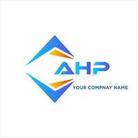ahp abstrait La technologie logo conception sur blanc Contexte. ahp Créatif initiales lettre logo concept. vecteur