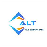 alt abstrait La technologie logo conception sur blanc Contexte. alt Créatif initiales lettre logo concept. vecteur