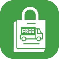 icône de vecteur de livraison à domicile gratuit