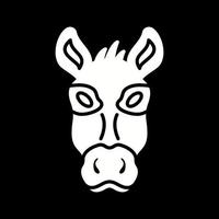 icône de vecteur d'âne