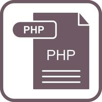 icône de vecteur php