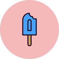 popsicle la glace crème vecteur icône