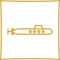 icône de vecteur sous-marin