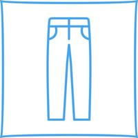 icône de vecteur de pantalons pour hommes