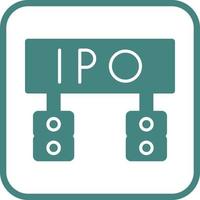 icône de vecteur d'ipo