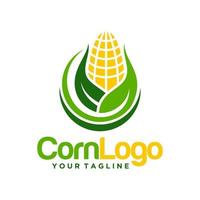 agriculture logo modèle conception. blé icône, signe ou symbole. cultiver. vecteur plat conception