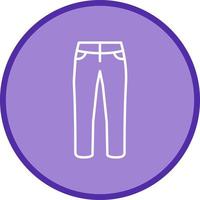 icône de vecteur de pantalon