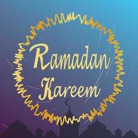 Ramadan kareem affiche Contexte vecteur illustration conception salutation carte. social médias Publier modèle ramadhan moubarak. content saint Ramadan. le mois de jeûne pour les musulmans