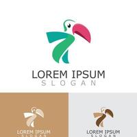 toucan Facile logo conception image oiseau vecteur illustration