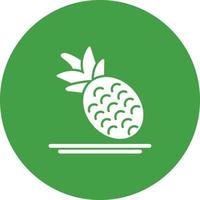 icône de vecteur d'ananas