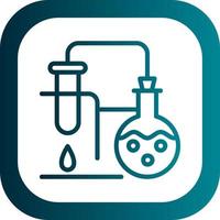 conception d'icône de vecteur d'équipement de laboratoire