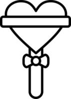 icône de vecteur de sucette