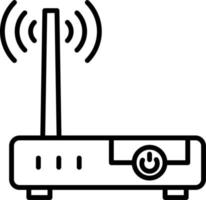 icône de vecteur de périphérique de routeur