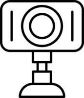 webcam vecteur icône