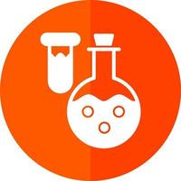 conception d'icônes vectorielles d'analyse chimique vecteur