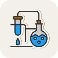 conception d'icône de vecteur d'équipement de laboratoire