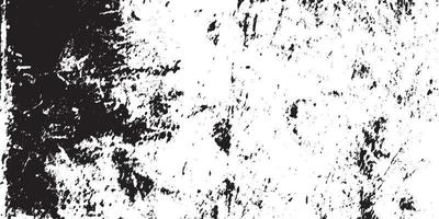 grunge texture effet. affligé recouvrir rugueux texturé. abstrait ancien monochrome. noir isolé sur blanc Contexte. graphique conception élément demi-teinte style concept pour bannière, prospectus, affiche vecteur