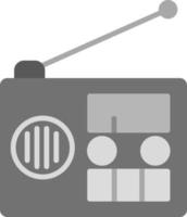 icône de vecteur radio