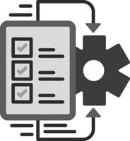 icône de vecteur de flux de travail